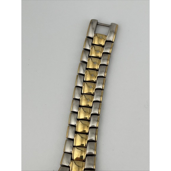 Anne Klein II Watch Women 24mm Case Two Tone 6" Band 10/4909 New Battery - Picture 4 of 9